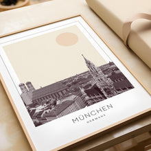 München Poster Print, München Travel Poster, München Minimalistic Wall Art, München, Germany 1868246602