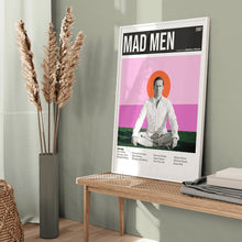 Mad Men Poster, Minimalist TV Art Print, Retro Sunset 1297369249
