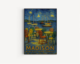 Madison Memorial Union Terrace Print
