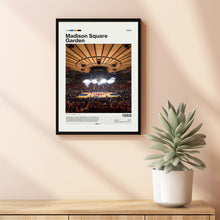 Madison Square Garden Poster, New York Knicks Poster Print, NBA Arena Poster