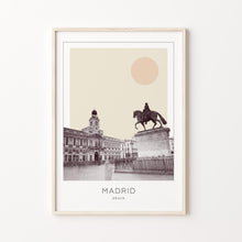 Madrid Poster Print, Madrid Travel Poster, Madrid Minimalistic Wall Art, Madrid, Spain 1868248058