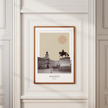 Madrid Poster Print, Madrid Travel Poster, Madrid Minimalistic Wall Art, Madrid, Spain 1868248058