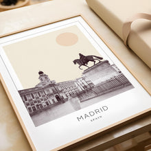 Madrid Poster Print, Madrid Travel Poster, Madrid Minimalistic Wall Art, Madrid, Spain 1868248058