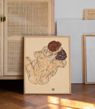 Man and Woman by Egon Schiele Print, Egon Schiele Art Print, Egon Schiele Reproduction, Egon Schiele poster 1216944488
