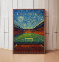 Manchester United Old Trafford Poster