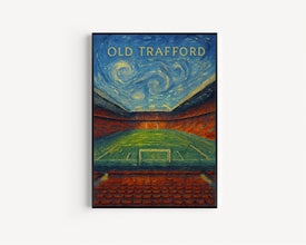 Manchester United Old Trafford Poster
