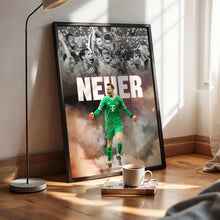 Manuel Neuer Football Poster Newcastle United Football Art Print 4396407242