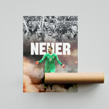 Manuel Neuer Football Poster Newcastle United Football Art Print 4396407242