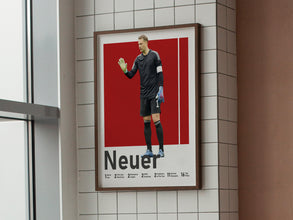 Manuel Neuer Poster, German Football Goalkeeper, Teen Gift Sport Poster 1636580607