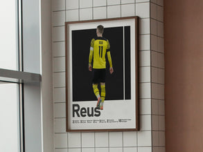 Marco Reus Poster, German Soccer Legend Illustration Sport Poster 1726881922