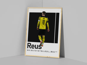 Marco Reus Poster, German Soccer Legend Illustration Sport Poster 1726881922