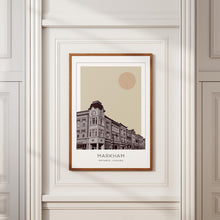 Markham Poster Print, Markham Travel Poster, Markham Minimalistic Wall Art, Markham, Ontario, Canada 1882437881