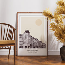 Markham Poster Print, Markham Travel Poster, Markham Minimalistic Wall Art, Markham, Ontario, Canada 1882437881