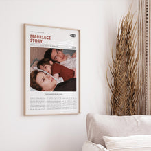 Marriage Story, Noah Baumbach, Retro Movie Poster, Custom Movie Poster 4421166233