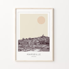 Marseille Poster Print, Marseille Travel Poster, Marseille Minimalistic Wall Art, Marseille, France 1868249658