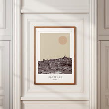 Marseille Poster Print, Marseille Travel Poster, Marseille Minimalistic Wall Art, Marseille, France 1868249658
