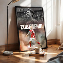 Martín Zubimendi Football Poster Arsenal Football Art Print 4385381734
