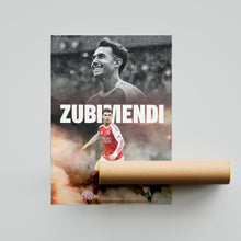 Martín Zubimendi Football Poster Arsenal Football Art Print 4385381734