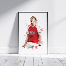 Martin Odegaard - 202324 - Home Kit - Football Poster - Football Print 1599634321