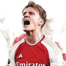 Martin Odegaard - 202324 - Home Kit - Football Poster - Football Print 1599634321