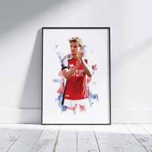 Martin Odegaard - 202425 - Home Kit - Football Poster - Football Print 1828199768 8770