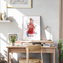 Martin Odegaard - 202425 - Home Kit - Football Poster - Football Print 1828199768 8770