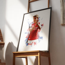 Martin Odegaard - 202425 - Home Kit - Football Poster - Football Print 1828199768