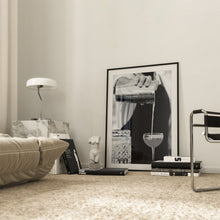 Martini in Los Angeles Print, Bar Cart Art, Bar Pub Black and White Wall Art, Vintage Print, Photography Prints, Museum Quality Photo Print 1620779137