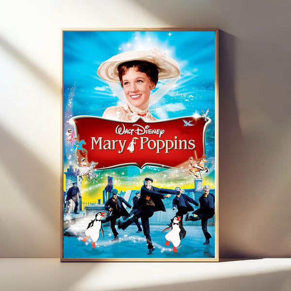 Mary Poppins Movie Poster, Classic Film, Room Decor Canvas Posters,  Wall Art Poster, Poster Gifts 1789833773