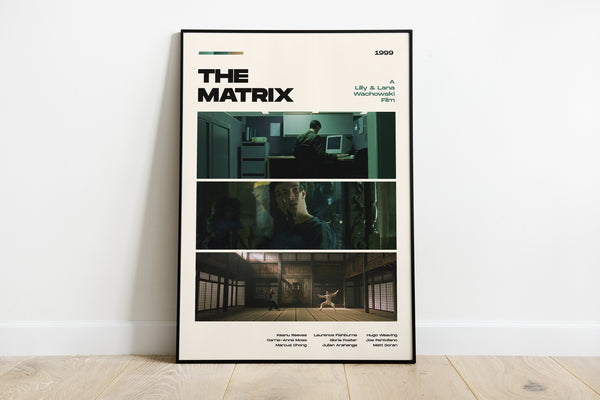 Matrix Movie Poster, Modern Movie Poster Print, Matrix Poster Wall Decor, DIGITAL FILES, Keanu Reeves 1415750277