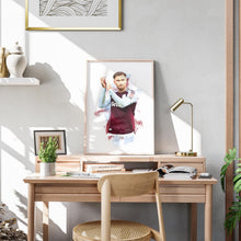 Matty Cash - 202425 - Home Kit - Football Poster - Football Print 1797034158