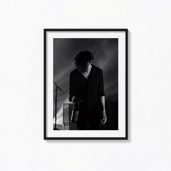 Matty Healy Drinking Wine Print, The 1975, Bar Cart Art Black and White Wall Art, Vintage Print, Photography Prints, Museum Quality Print 1606605836