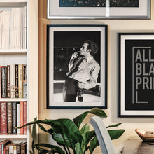 Matty Healy Smoking Print, The 1975, Bar Cart Art Black and White Wall Art, Vintage Print, Photography Prints, Museum Quality Print 1620777923