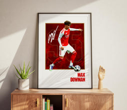 Max Dowman Football Poster North London Fan Art 4384907747