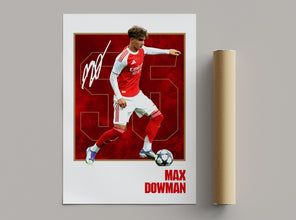 Max Dowman Football Poster North London Fan Art 4384907747