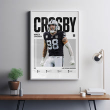 Maxx Crosby #98 Poster Las Vegas Football Wall Art