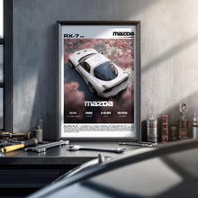 Mazda RX-7 FD Poster JDM Rotary Car Wall Art 4371068080