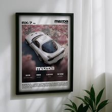 Mazda RX-7 FD Poster JDM Rotary Car Wall Art 4371068080