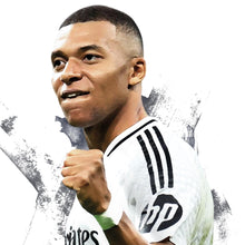 Mbappe - 202425 - Home Kit - Football Poster - Football Print 1791889896