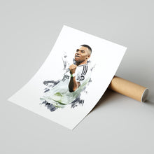 Mbappe - 202425 - Home Kit - Football Poster - Football Print 1791889896