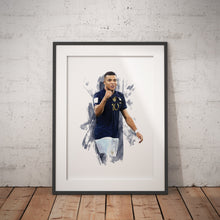 Mbappe - France - Poster - Print 1388986443