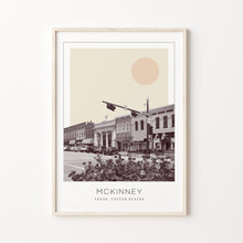 McKinney Poster Print, McKinney Travel Poster, McKinney Minimalistic Wall Art, McKinney, Texas, United States 1882439589