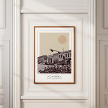 McKinney Poster Print, McKinney Travel Poster, McKinney Minimalistic Wall Art, McKinney, Texas, United States 1882439589