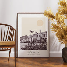 McKinney Poster Print, McKinney Travel Poster, McKinney Minimalistic Wall Art, McKinney, Texas, United States 1882439589
