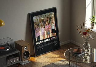 Mean Girls Poster, Retro Movie, Vintage Film, Mark Waters, Lindsay Lohan, Rachel McAdams 4412256627