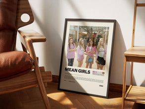 Mean Girls Poster, Retro Movie, Vintage Film, Mark Waters, Lindsay Lohan, Rachel McAdams 4412256627