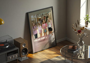 Mean Girls Poster, Retro Movie, Vintage Film, Mark Waters, Lindsay Lohan, Rachel McAdams 4412256627