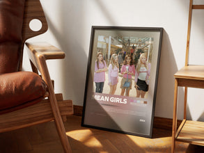 Mean Girls Poster, Retro Movie, Vintage Film, Mark Waters, Lindsay Lohan, Rachel McAdams 4412256627