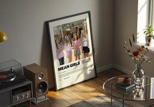 Mean Girls Poster, Retro Movie, Vintage Film, Mark Waters, Lindsay Lohan, Rachel McAdams 4412256627