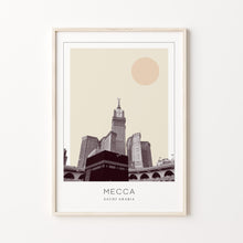 Mecca Poster Print, Mecca Travel Poster, Mecca Minimalistic Wall Art, Mecca, Saudi Arabia 1882438493